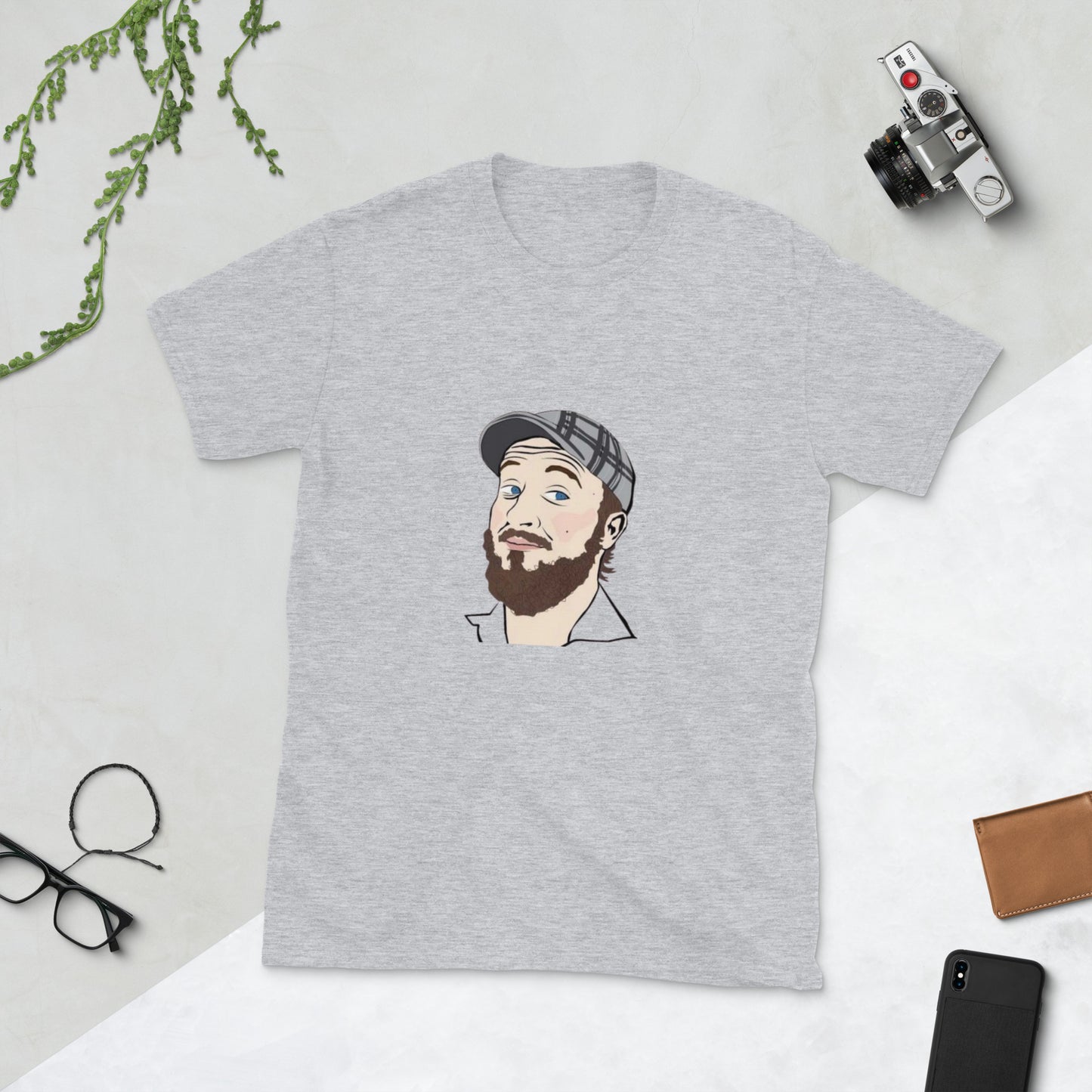 Tshirt with my Face - Short-Sleeve Unisex T-Shirt