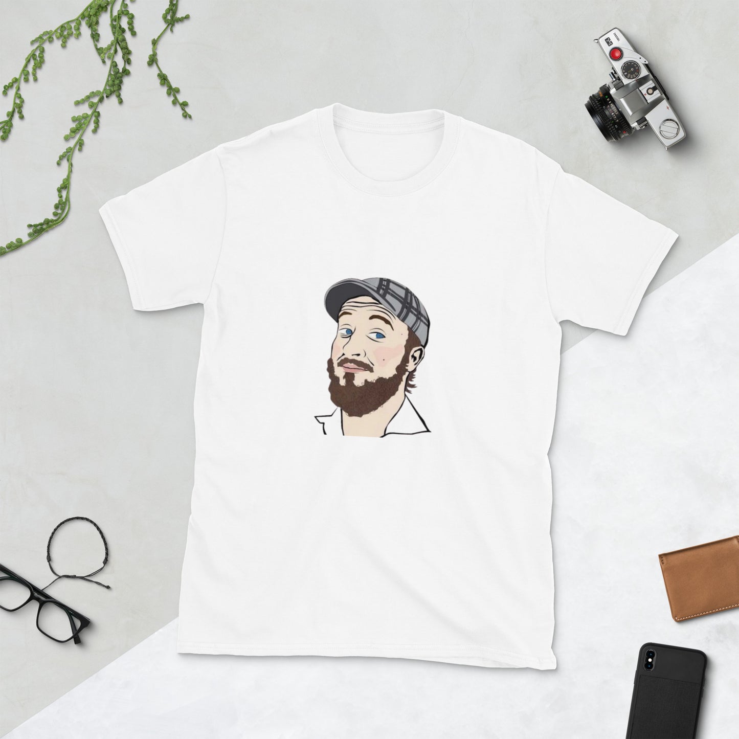 Tshirt with my Face - Short-Sleeve Unisex T-Shirt